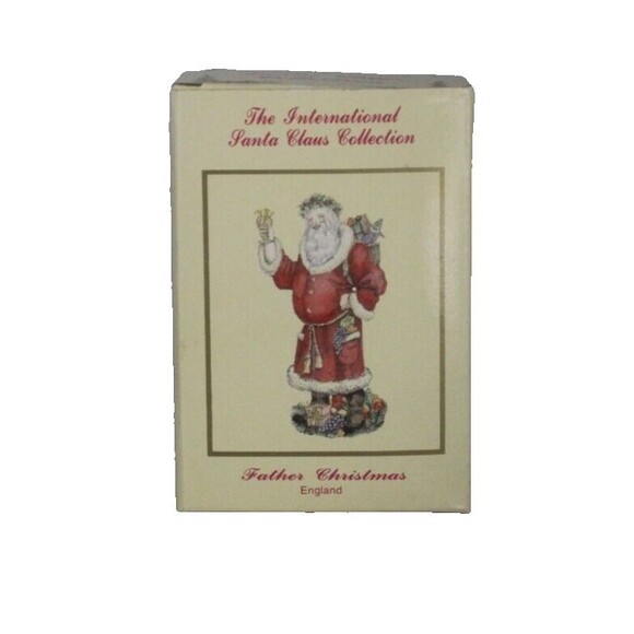 Vintage International Santa Claus Collection Father Christmas England W/Box - Picture 7 of 7